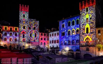 Arezzo e le proiezioni di luce